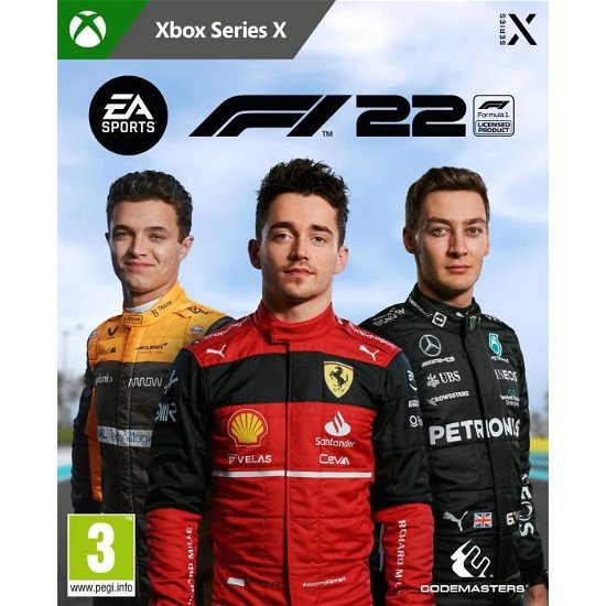 Cover for Xbox Serie X · F1 2022 (PS4)