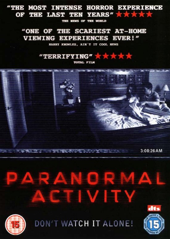 Paranormal Activity - Oren Peli - Elokuva - Icon - 5051429101965 - maanantai 22. maaliskuuta 2010