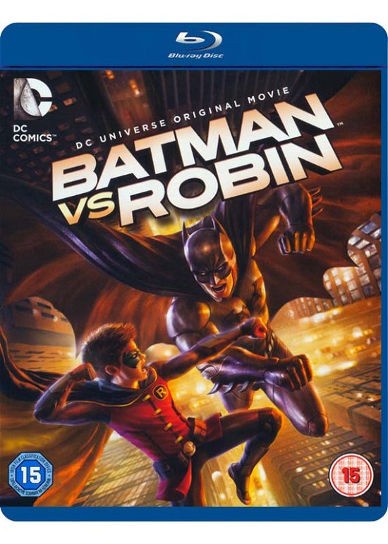 Cover for Batman vs Robin Bds · DC Universe Movie - Batman vs Robin (Blu-ray) (2015)