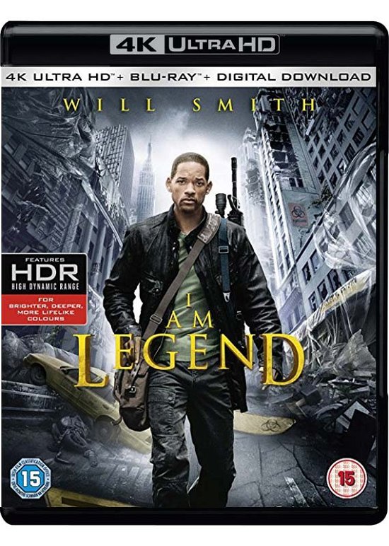Cover for I Am Legend (4K UHD Blu-ray) (2016)