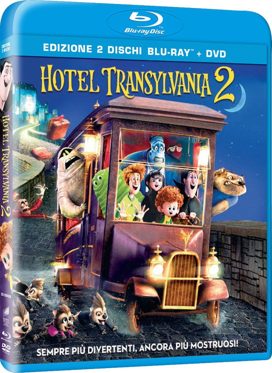 Cover for Hotel Transylvania 2 (Blu-ray+dvd) (Blu-ray) (2016)