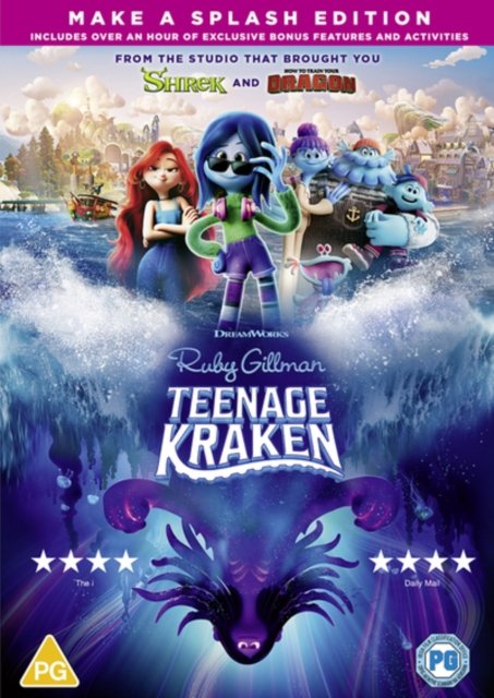 Cover for Kirk DeMicco · Ruby Gillman - Teenage Kraken (DVD) (2023)