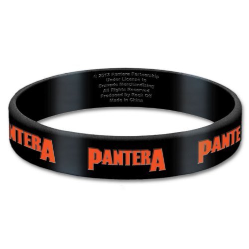 Pantera Gummy Wristband: Logo - Pantera - Merchandise - Bravado - 5055295368965 - November 25, 2014