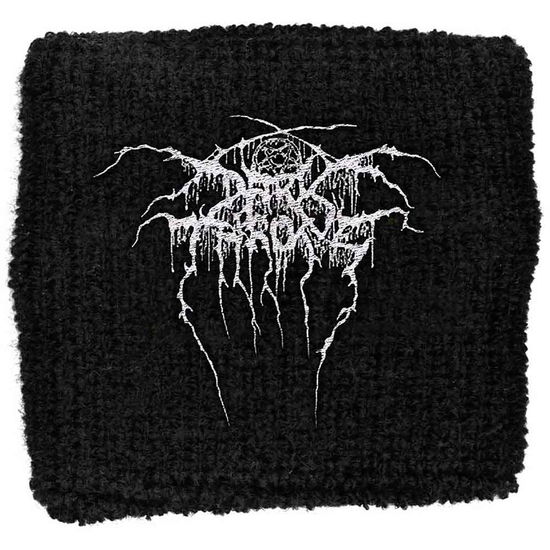 Darkthrone Embroidered Wristband: Logo (Loose) - Darkthrone - Merchandise -  - 5055339707965 - 