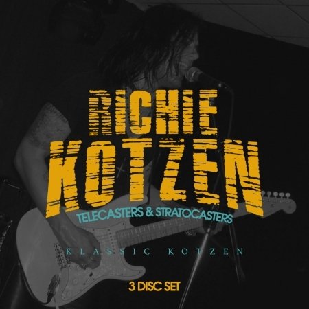 Cover for Richie Kotzen · Telecasters &amp; Stratocasters Klassic Kotzen (CD) [Digipak] (2018)
