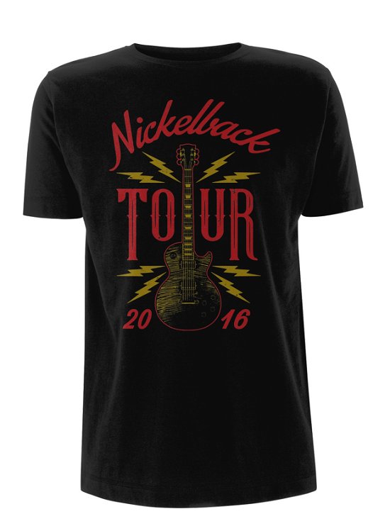 Cover for Nickelback · Guitar Tour 2016 (Klær) [size S] [Black edition] (2016)