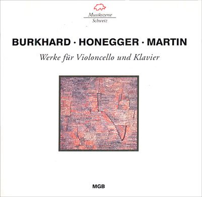 Burkhard / Honegger / Martin - Nyikos,Markus / Smykal,Jaroslav - Musik - Musiques Suisses - 7617025956965 - 2016