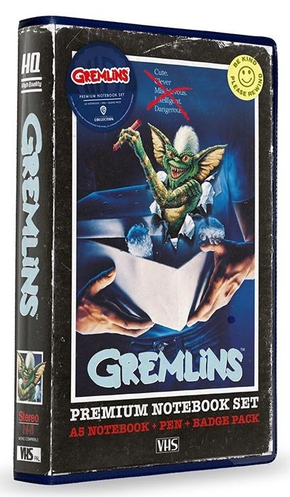 Gremlins Stationery VHS Set - Gremlins - Merchandise -  - 8435450250965 - February 25, 2022