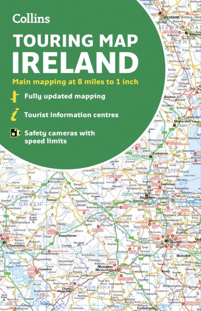 Cover for Collins Maps · Collins Ireland Touring Map (Kartor) (2022)