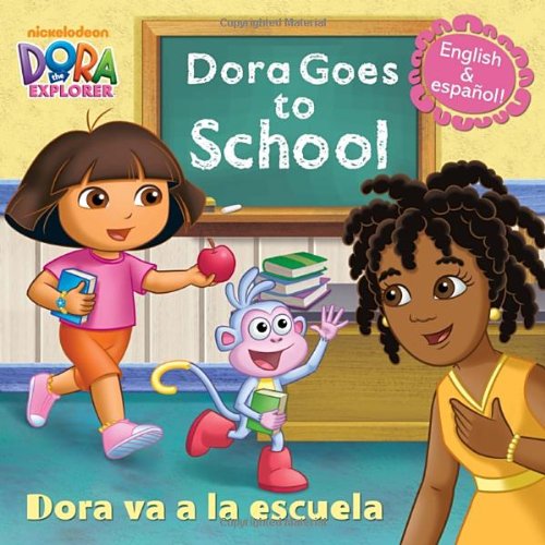 Cover for Random House · Dora Goes to School / Dora Va a La Escuela (Dora the Explorer) (Pictureback (R)) (Paperback Book) [Bilingual edition] (2014)