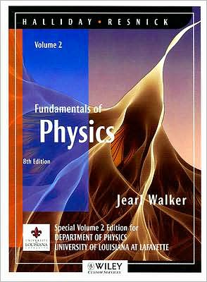 Cover for Jearl Walker · (WCS)Fundamentals of Physics, 8 Edition, Volume 2 for University of Louisiana at Lafayette (Fundamentals of Physics) (Paperback Book) (2007)