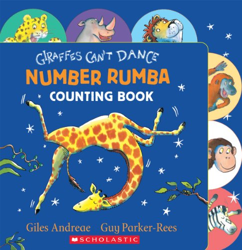 Cover for Giles Andreae · Giraffes Can't Dance: Number Rumba (Board book) [Brdbk edition] (2014)