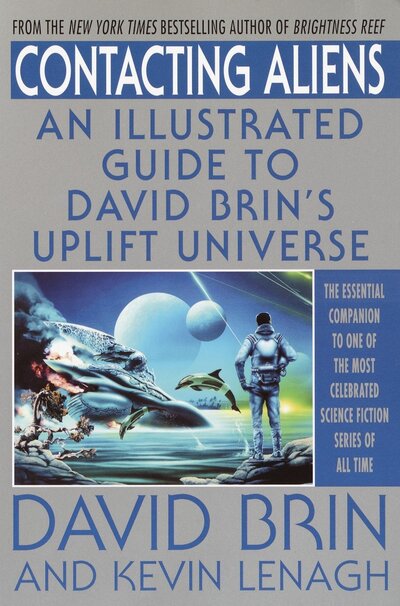 Cover for David Brin · Contacting aliens (Bok) (2002)