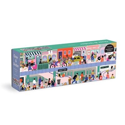 Cover for Galison · Over &amp; Under 1000 Piece Panoramic Puzzle (SPILL) (2022)