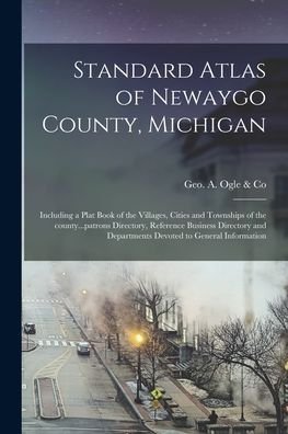 Cover for Geo a Ogle &amp; Co · Standard Atlas of Newaygo County, Michigan: Including a Plat Book of the Villages, Cities and Townships of the County...patrons Directory, Reference Business Directory and Departments Devoted to General Information (Paperback Book) (2021)