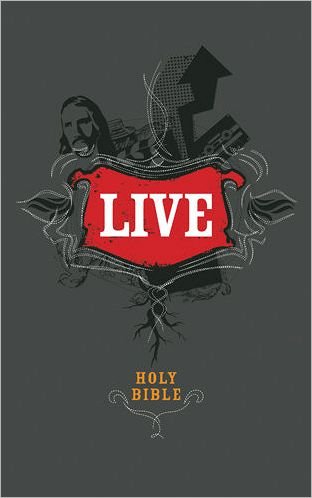 Cover for Tyndale House Publishers · NLT Live Holy Bible (Lederbuch) [2nd edition] [Charcoal Imitation] (2010)