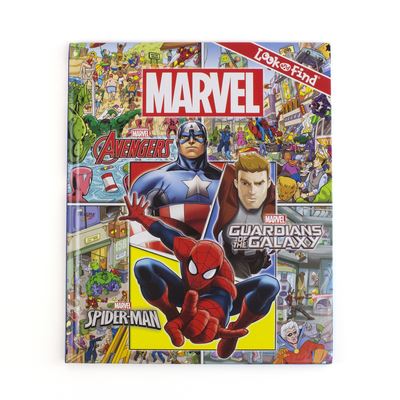 Cover for Pi Kids · Marvel Look &amp; Find (Hardcover Book) (2016)