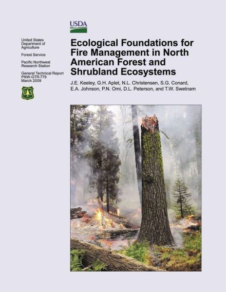 Cover for United States Department of Agriculture · Ecological Foundations for Fire Management in North American Forest and Shrubland Ecosystems (Paperback Book) (2015)