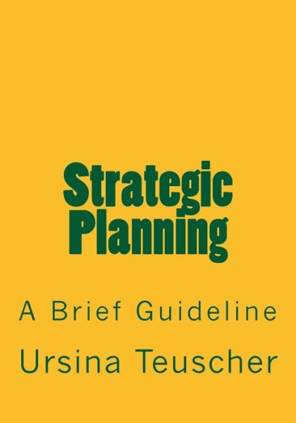 Cover for Ursina Teuscher · Strategic Planning (Paperback Book) (2016)