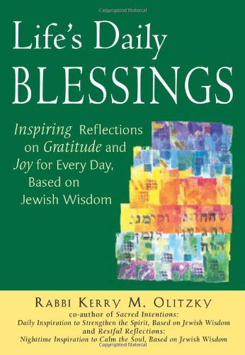 Life'S Daily Blessings: Inspiring Reflections on Gratitude and Joy for Every Day, Based on Jewish Wisdom - Kerry M. Olitzky - Books - Jewish Lights Publishing - 9781580233965 - March 1, 2009