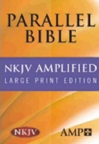 Cover for Hendrickson Publishers · Nkjv Amplified Parallel Bible (Leather Book) [Large Print edition] [Black Bonded] (2008)