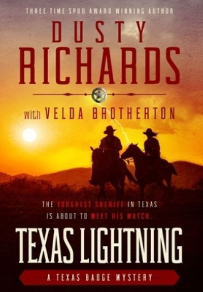 Cover for Dusty Richards · Texas Lightning (Bog) (2022)
