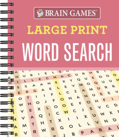 Cover for Publications International Ltd. Staff · Brain Games Large Print Word Search (Book) (2018)