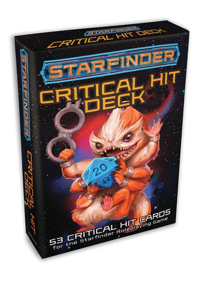 Starfinder Critical Hit Deck - Paizo Staff - Brætspil - Paizo Publishing, LLC - 9781640780965 - 25. december 2018