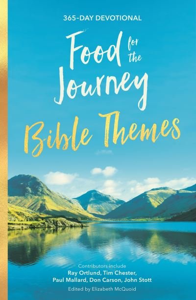 Cover for McQuoid, Elizabeth (Author) · Food for the Journey Bible Themes: 365-Day Devotional (Gebundenes Buch) (2024)