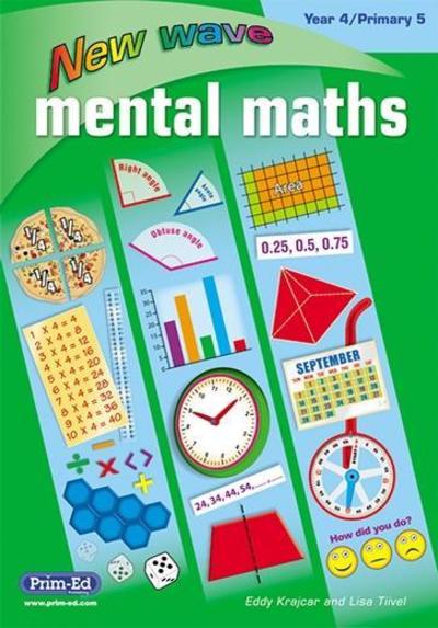 Cover for RIC Publications · New Wave Mental Maths Year 4/Primary 5 - New Wave Mental Maths (Pocketbok) (2012)