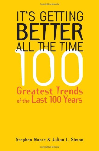 Cover for Julian L. Simon · It's Getting Better All the Time: 100 Greatest Trends of the Last 100 Years (Hardcover Book) [First edition] (2000)