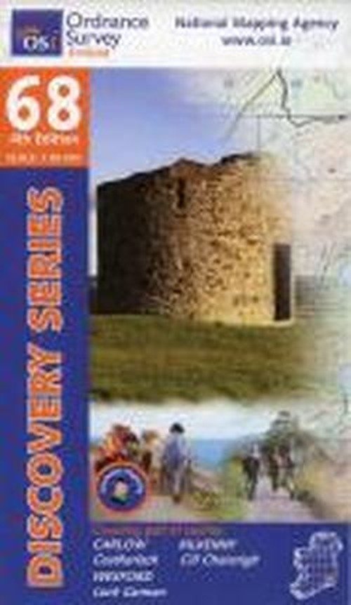 Cover for Ordnance Survey Ireland · Carlow, Kilkenny, Wexford - Irish Discovery Series (Kort) [4 Revised edition] (2012)