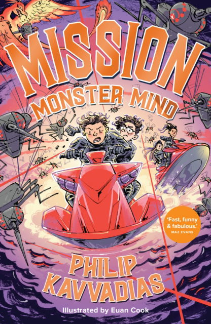 Mission: Monster Mind - Philip Kavvadias - Books - Chicken House Ltd - 9781915026965 - July 3, 2025