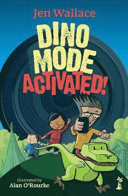 Cover for Jen Wallace · Dino Mode Activated! (Paperback Book) (2025)