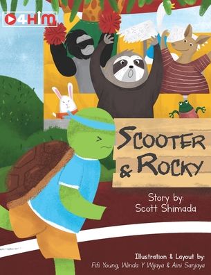 Cover for Scott Shimada · Scooter and Rocky (Paperback Book) (2021)