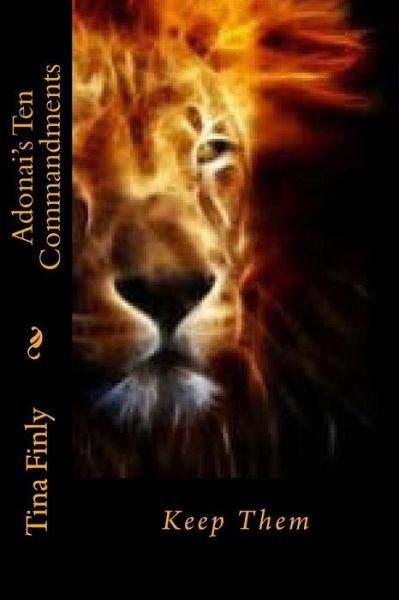 Cover for Tina Finly · Adonai's Ten Commandments (Paperback Book) (2017)