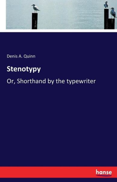 Cover for Quinn · Stenotypy (Book) (2017)