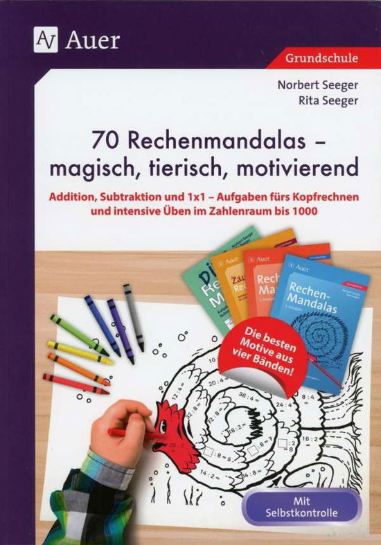 Cover for Seeger · 70 Rechenmandalas - magisch, tie (Book)
