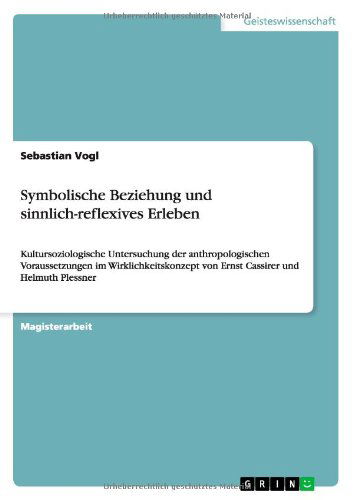 Cover for Vogl · Symbolische Beziehung und sinnlich (Book) [German edition] (2010)