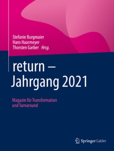 Cover for Stefanie Burgmaier · Return - Jahrgang 2021 (Hardcover Book) (2023)