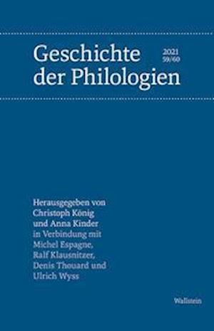 Cover for Christoph König · Geschichte der Philologien (Paperback Book) (2021)