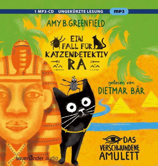 Cover for Amy Butler Greenfield · Ein Fall f?r Katzendetektiv Ra - Das verschwundene Amulett (CD)