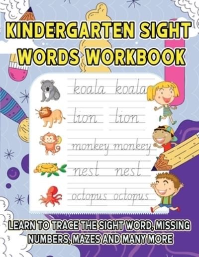 Cover for Marie Carlington · Kindergarten Sight Words Workbook (Paperback Book) (2021)