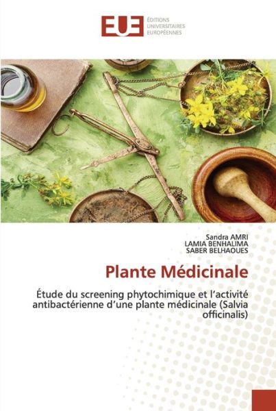 Cover for Sandra Amri · Plante Médicinale (Paperback Book) (2022)