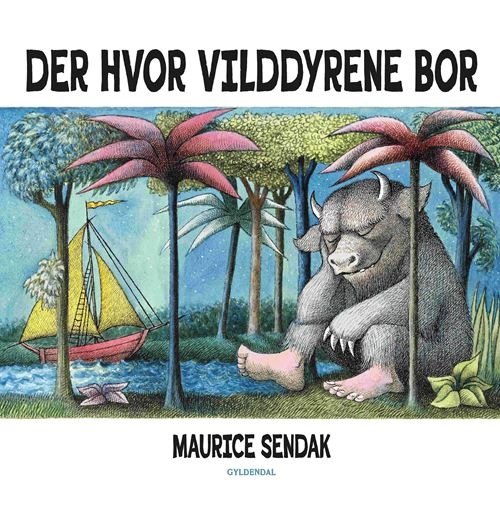 Cover for Maurice Sendak · Der hvor vilddyrene bor (Bound Book) [4e édition] (2024)