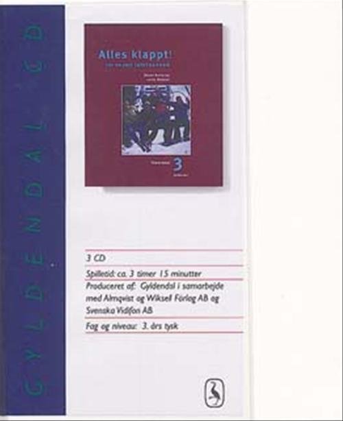 Cover for Karen Dollerup; Lotte Nielsen · Alles klappt. 9. klasse: Alles klappt! 3. Tekstbog cd (CD) [1e uitgave] (2003)