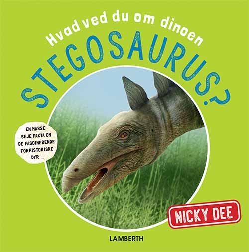 Cover for Nicky Dee · Hvad ved du om dinoen?: Hvad ved du om dinoen stegosaurus? (Bound Book) [1e uitgave] (2019)
