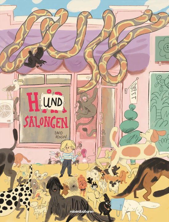 Cover for David Henson · Hundsalongen (Indbundet Bog) (2024)