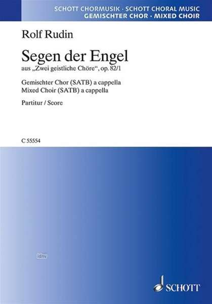 Segen der Engel op.82/1.C55554 - Rudin - Books -  - 9790001192965 - 