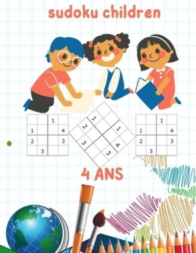 Cover for Zaki A3chabee · Children Sudoku (Taschenbuch) (2021)
